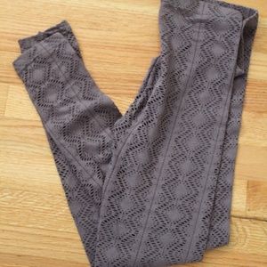 Eyelet Leggings